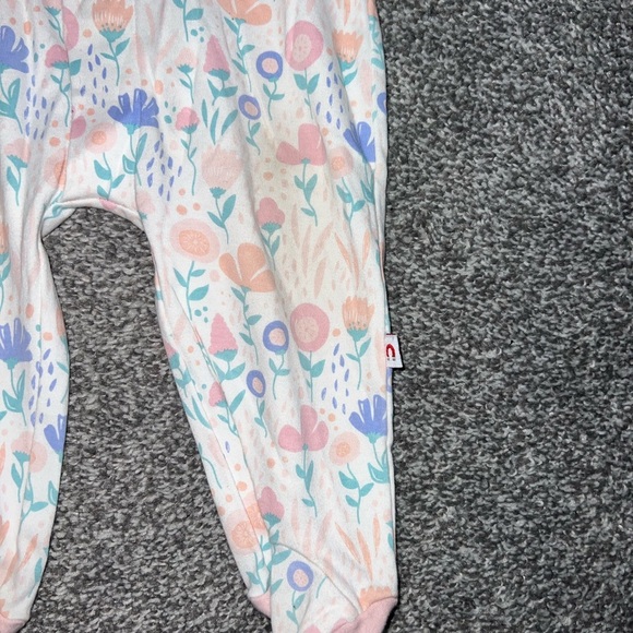 Magnetic me 6-9 months Floral Kids One Piece - Picture 3 of 12